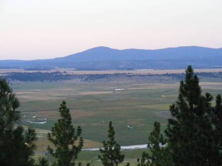 View north from Bug Butte