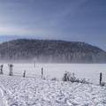 Bug Butte in winter