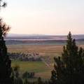 metal barn from Bug Butte