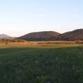 Buttes and Yainax near sunset