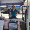 Selling meat at Klamath Falls farmers market