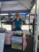 Selling meat at Klamath Falls farmers market