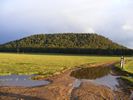 Butte and pasture